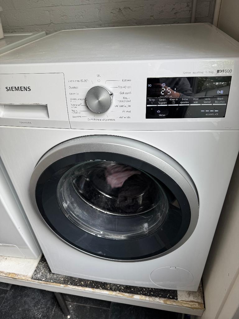 Wasmachine Siemens IQ500, Ophalen, 1200 tot 1600 toeren, Gebruikt, 8 tot 10 kg