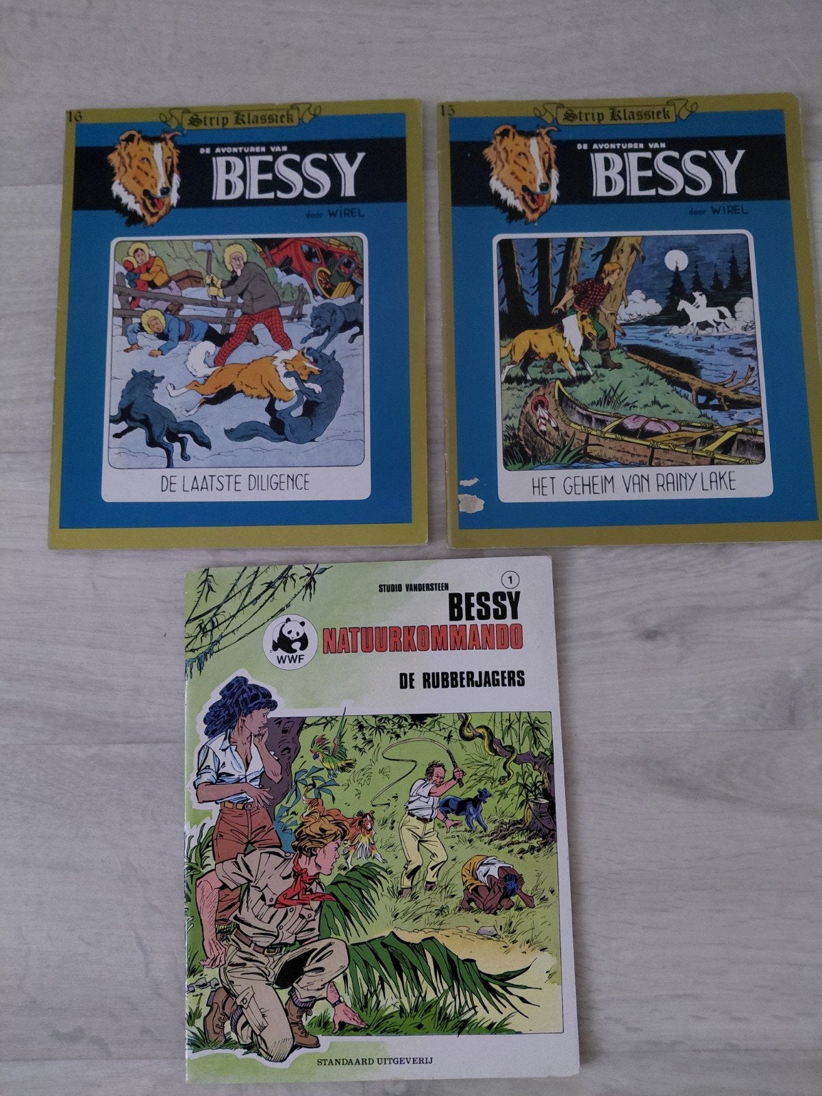 Bessy stripboeken - Het Geheim van Rain, Ophalen of Verzenden
