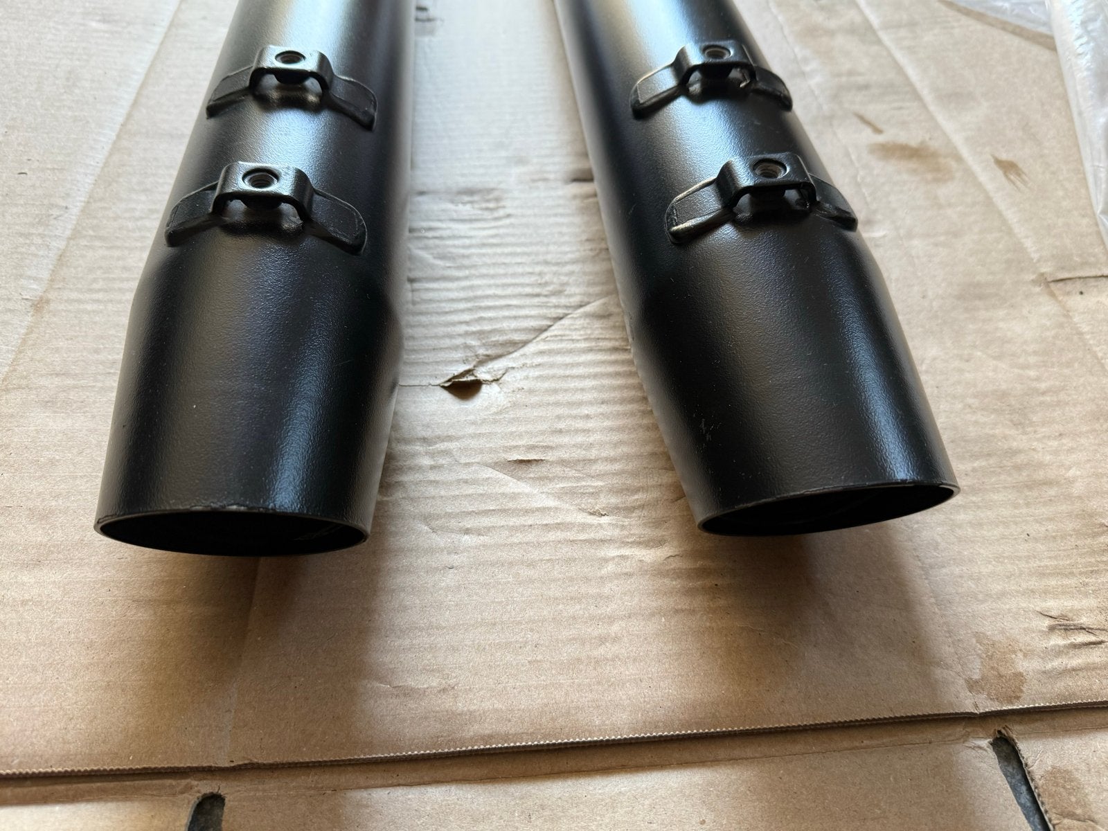 Harley-Davidson eind dempers (black), Ophalen of Verzenden, Gebruikt