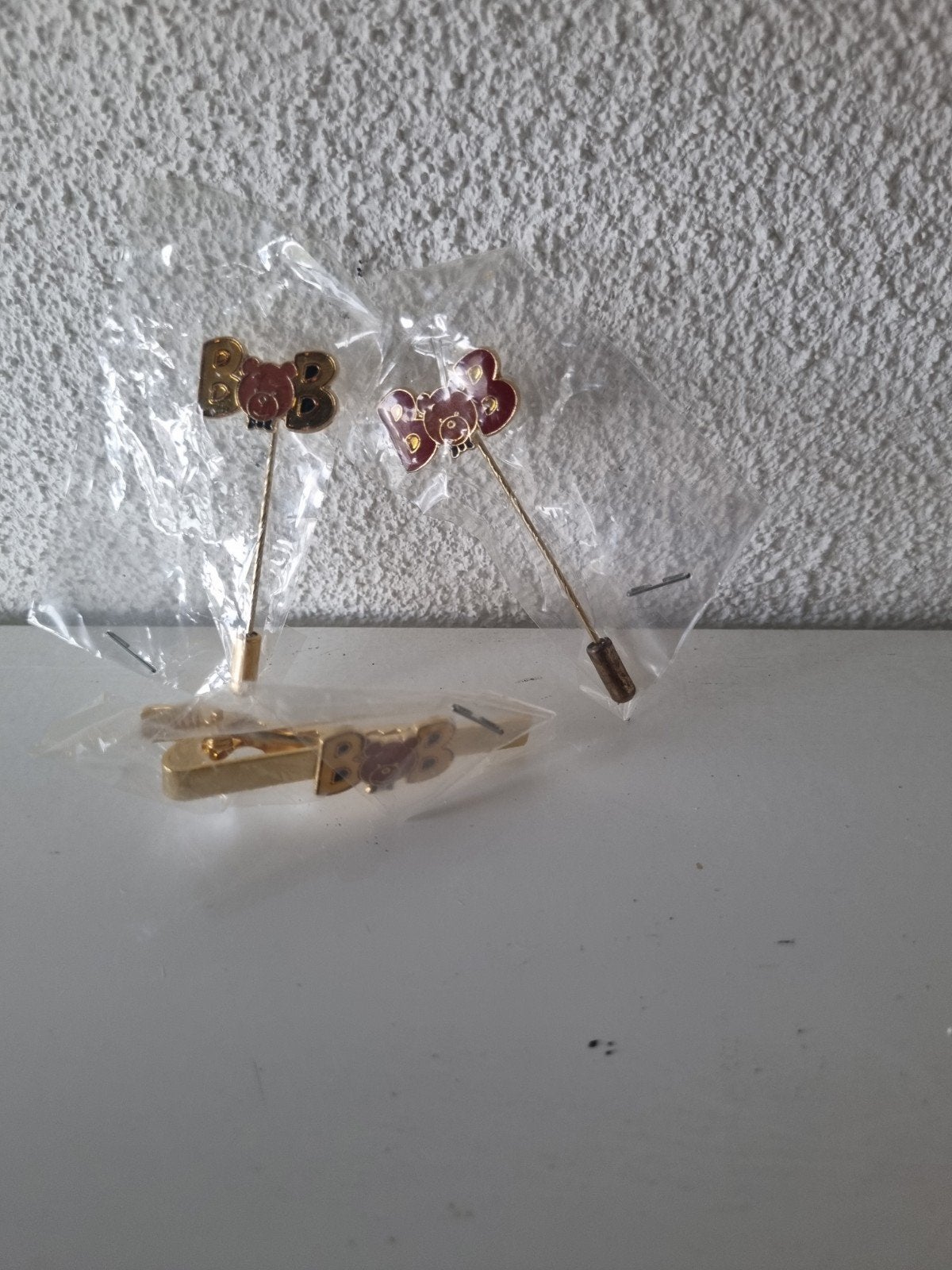 Bob de Beer, bijenkorf Spelden en Stropdasclips Set, Overige materialen, 4 tot 7 cm, Nieuw, Ophalen of Verzenden