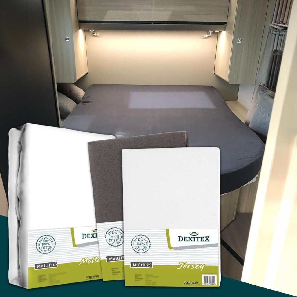 Queensbed Set, Eilandbed 1 Molton + 2 Hoeslakens Jersey kato, Niet ingevuld, Niet ingevuld, Niet ingevuld