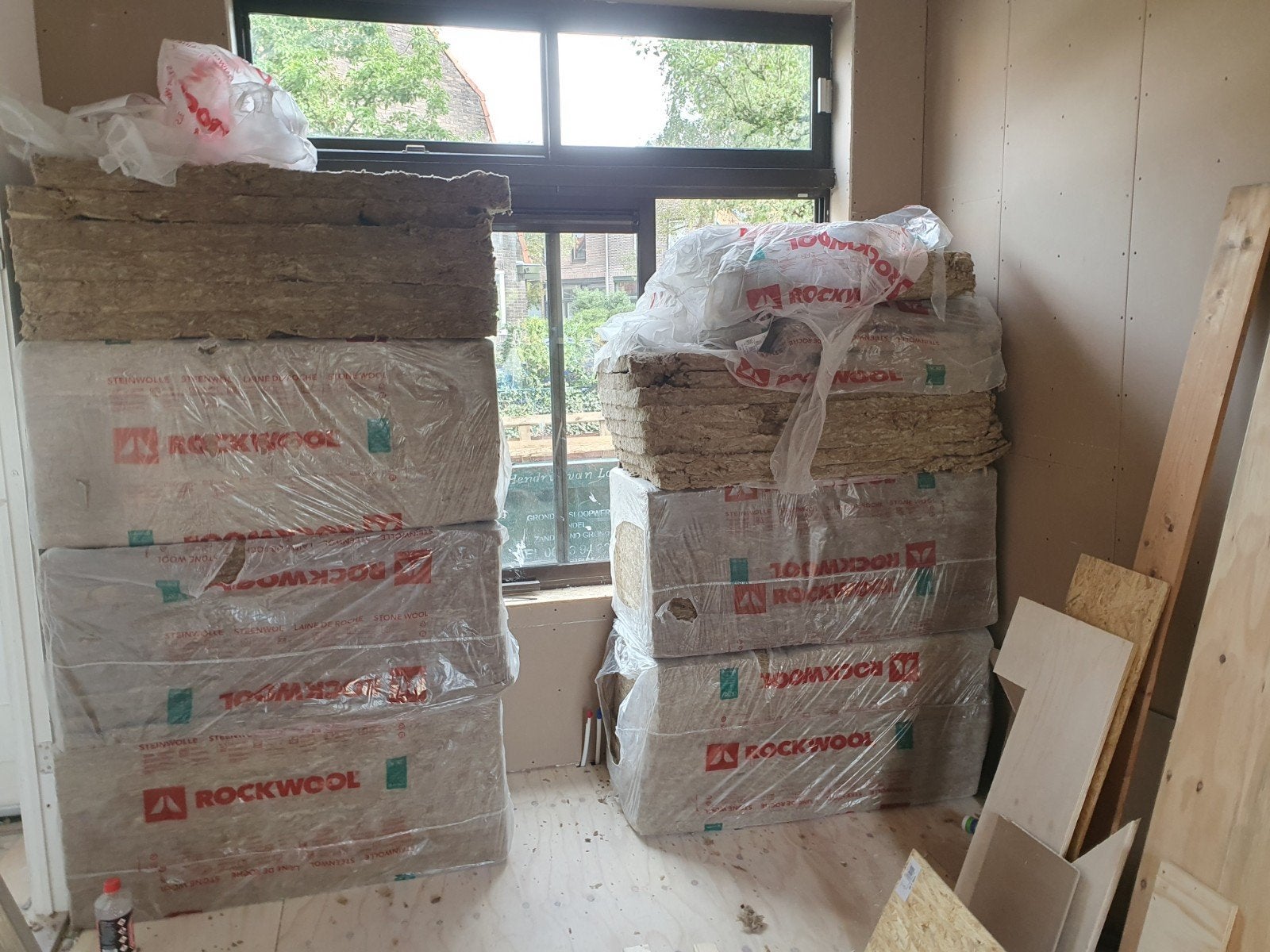 Steenwol Rockwool Rocksono base next, Ophalen, 12 cm of meer, Steenwol, Zo goed als nieuw