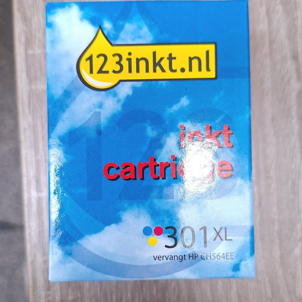 Cartridge 301XL (vervangt HP CH564EE), Ophalen of Verzenden, Nieuw, Cartridge, 123inkt.nl
