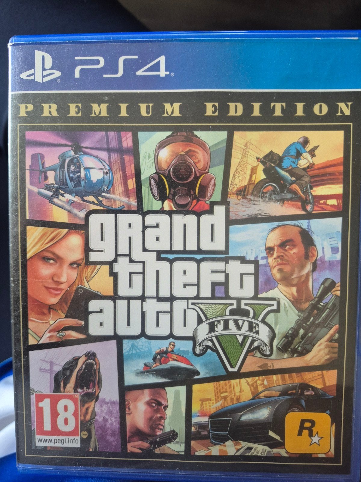Grand Theft Auto V Premium Edition PS4, 1 speler, Ophalen of Verzenden, Gebruikt, Avontuur en Actie