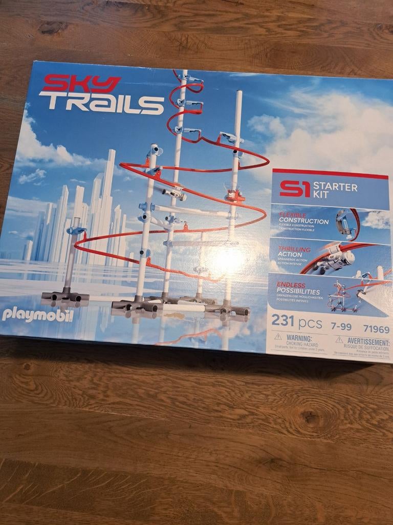 Playmobil Sky Trails Starter Kit - Compleet, Ophalen of Verzenden, Zo goed als nieuw, Complete set