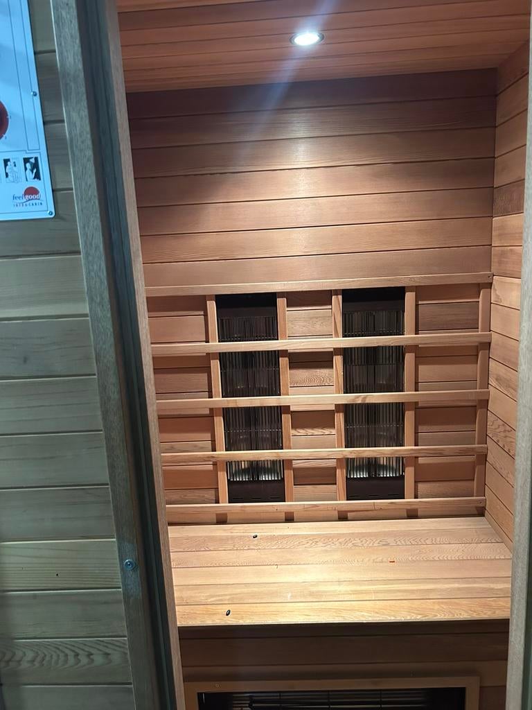 Warmte cabine Feel good, Ophalen, Zo goed als nieuw, Complete sauna