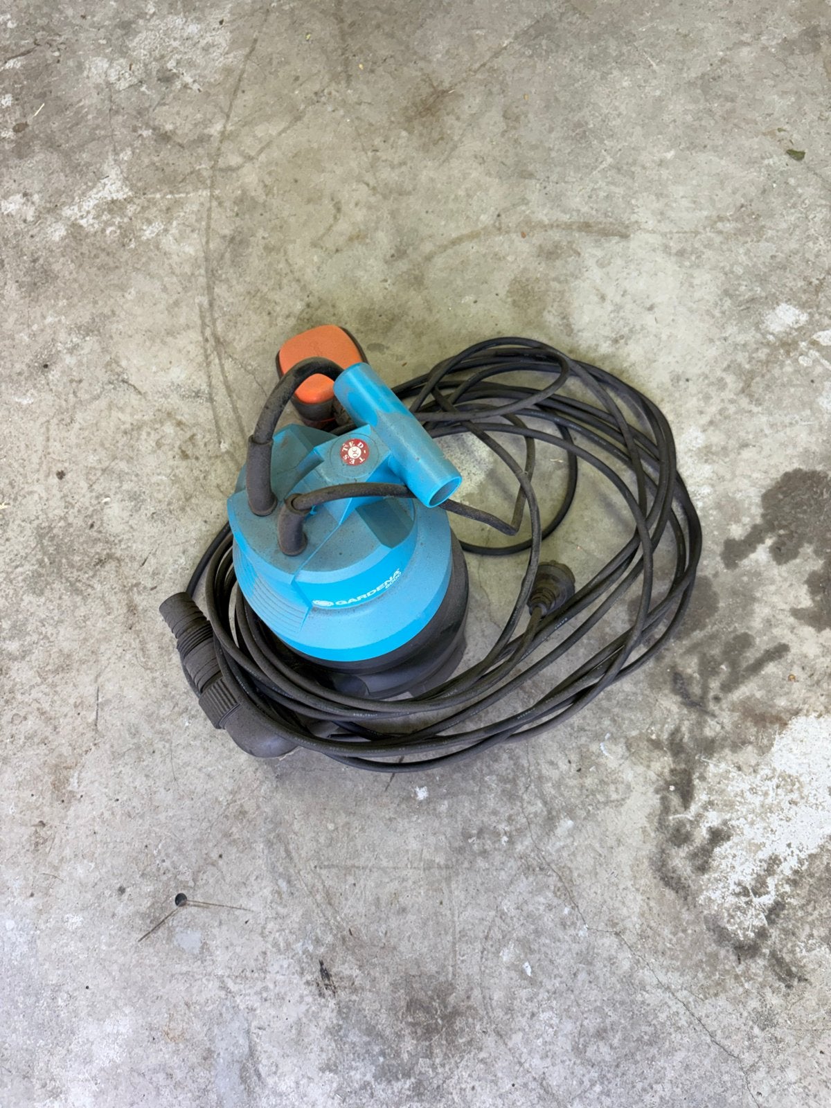 Gardena Dompelpomp 6000 - Gebruikt, Tuin en Terras, Waterpompen, Ophalen, Gebruikt, Elektrisch, Dompelpomp
