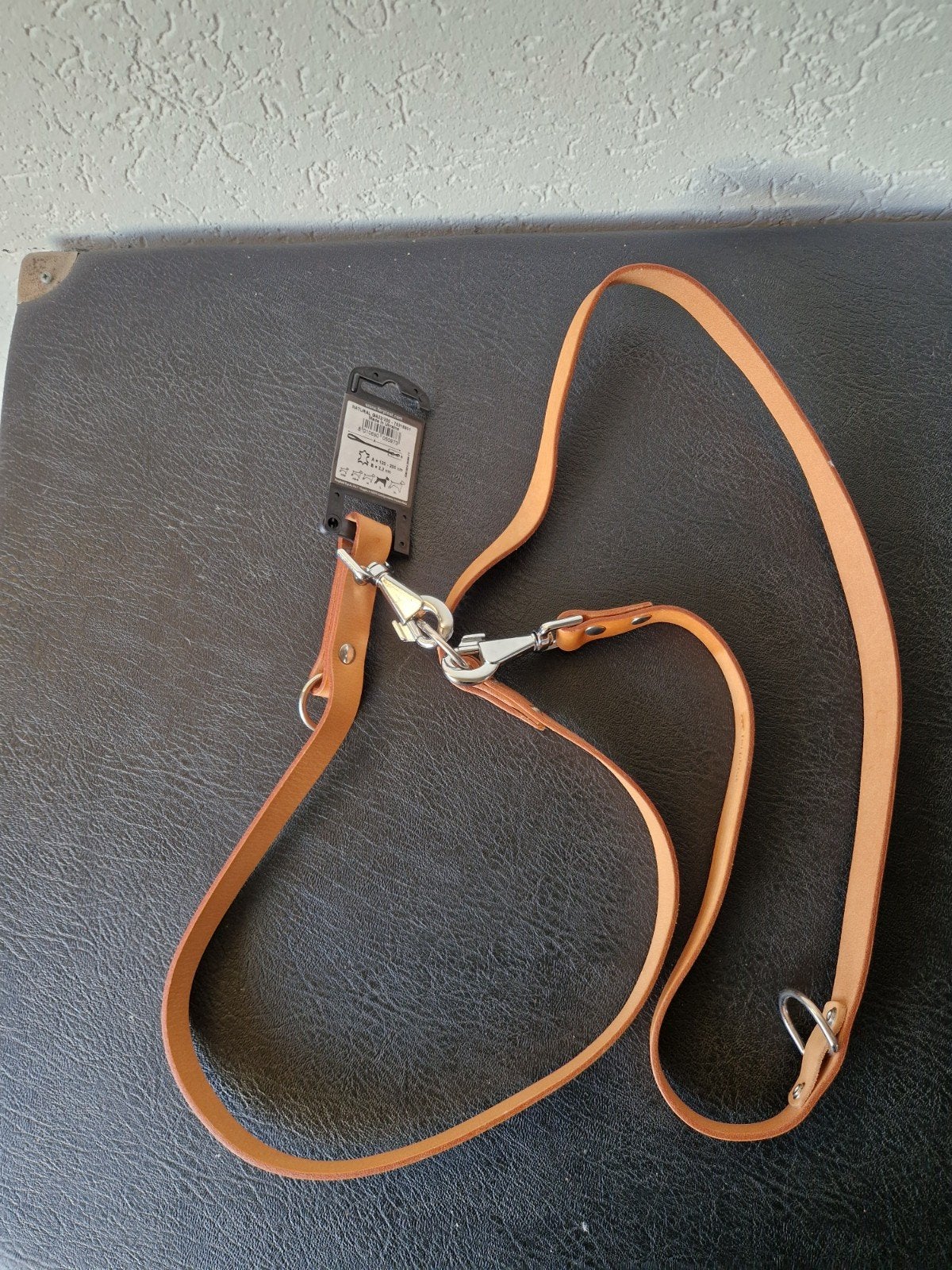 Nieuwe ferplast Lederen leer leren honden riem, Ophalen, Nieuw