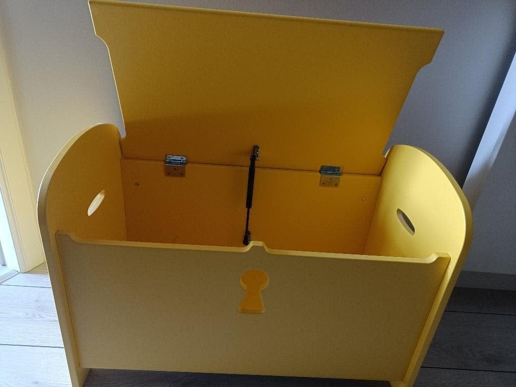 IKEA Speelkist / Opbergkist Geel, Ophalen, Gebruikt, Jongen of Meisje