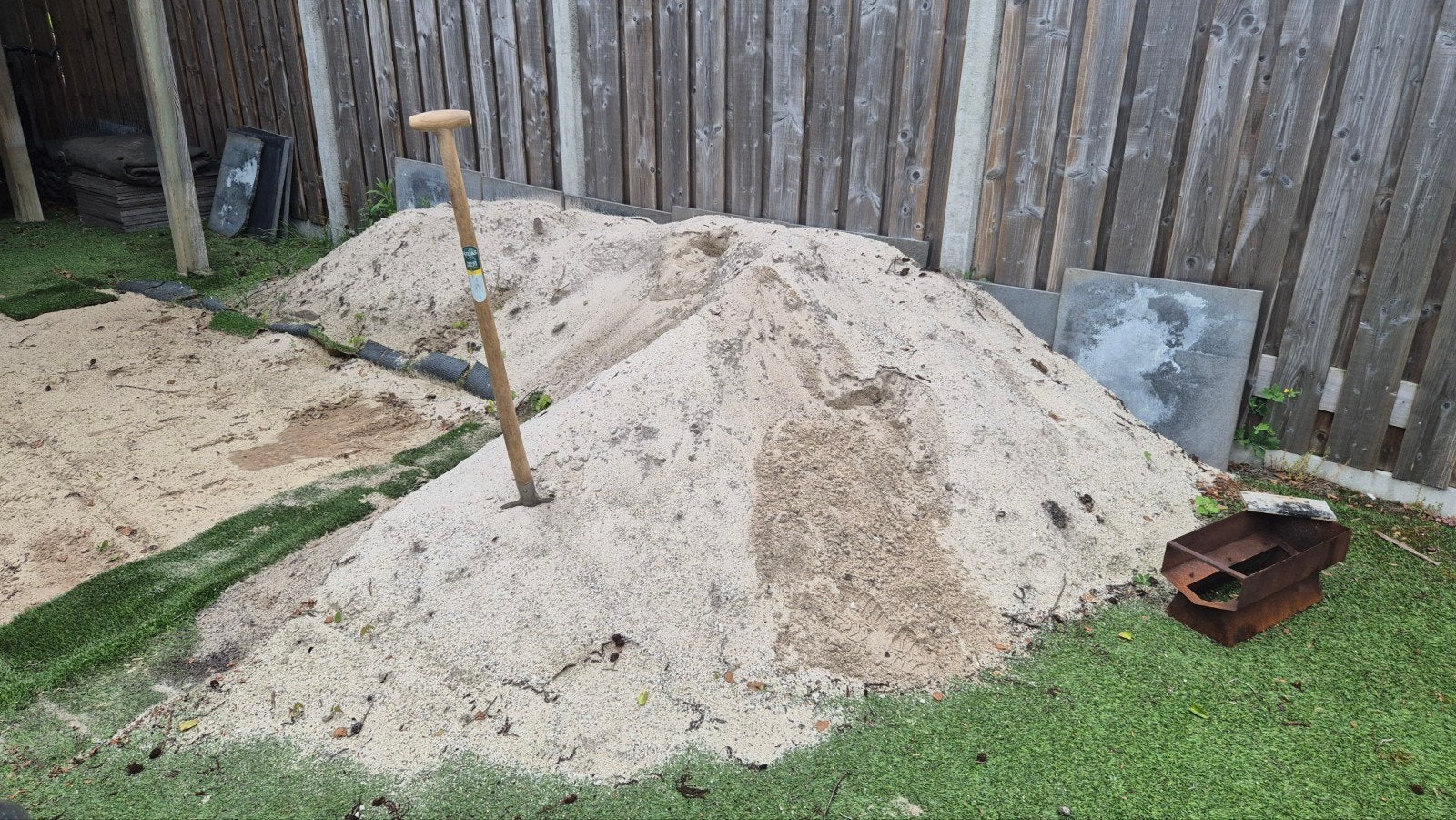 Ophoogzand / Straatzand - Grote hoeveelheid, Tuin en Terras, Ophalen, Gebruikt, Straatzand