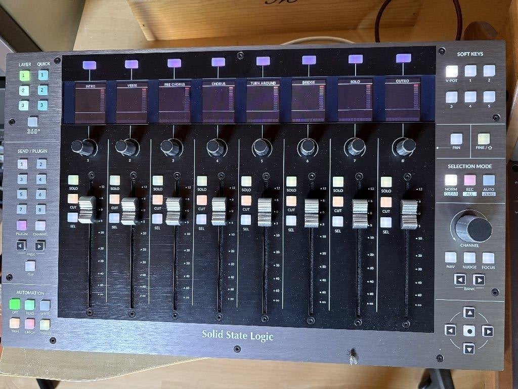 SSL UF8 UC1, Ophalen of Verzenden, Zo goed als nieuw, 10 tot 20 kanalen