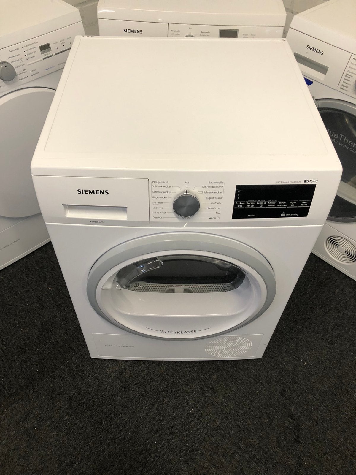 Foto 3 van A+++ 8kg Warmtepomp droger Siemens iQ300 iSensoric GARANTIE