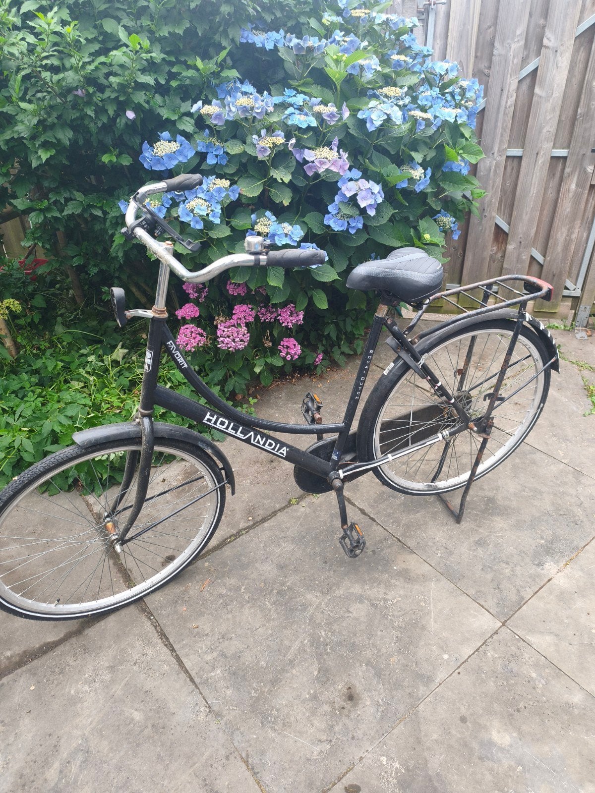 Hollandia fiets - goede staat, lichte roest, Ophalen of Verzenden, Zo goed als nieuw, Terugtraprem, Overige merken