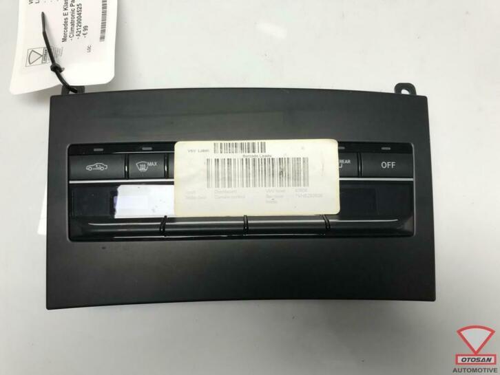 mercedes e klasse w212 climatronic paneel a2129004525