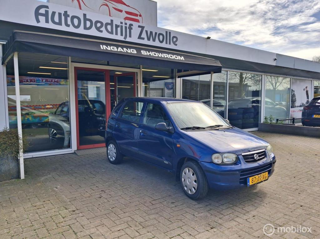 Suzuki Alto 1.1 GLS | 2002| AUTOMAAT| APK T/M 09-10-2026, Auto's, Suzuki, 4 cilinders, Blauw, Origineel Nederlands, Bedrijf