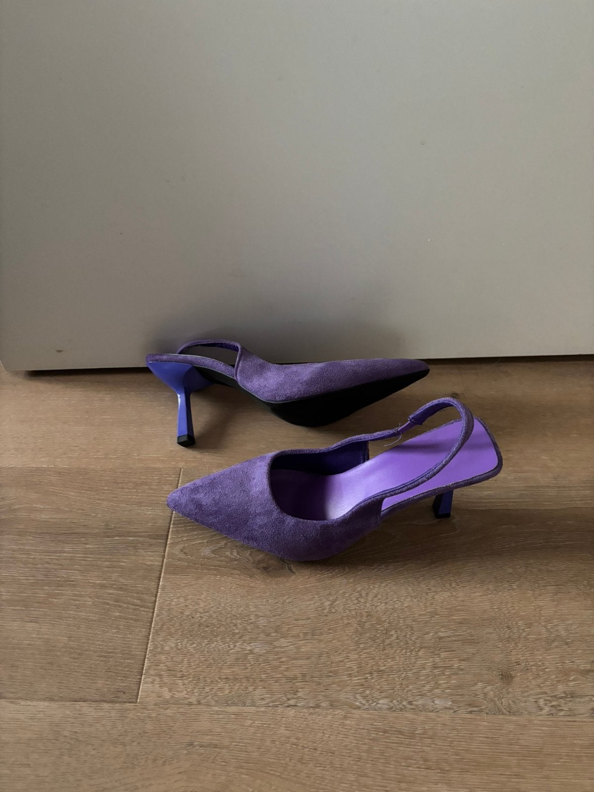 Paarse pumps 39, Verzenden, Zo goed als nieuw, Overige kleuren