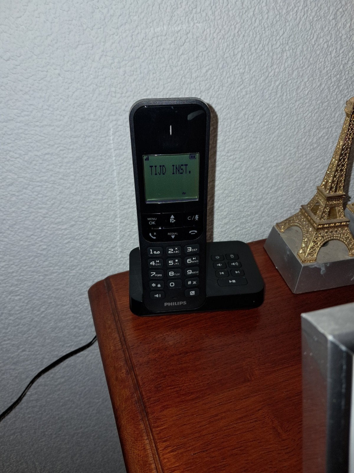 Philips draadloze huistelefoon - Zo goed als nieuw, Telecommunicatie, Ophalen, Zo goed als nieuw, 1 handset