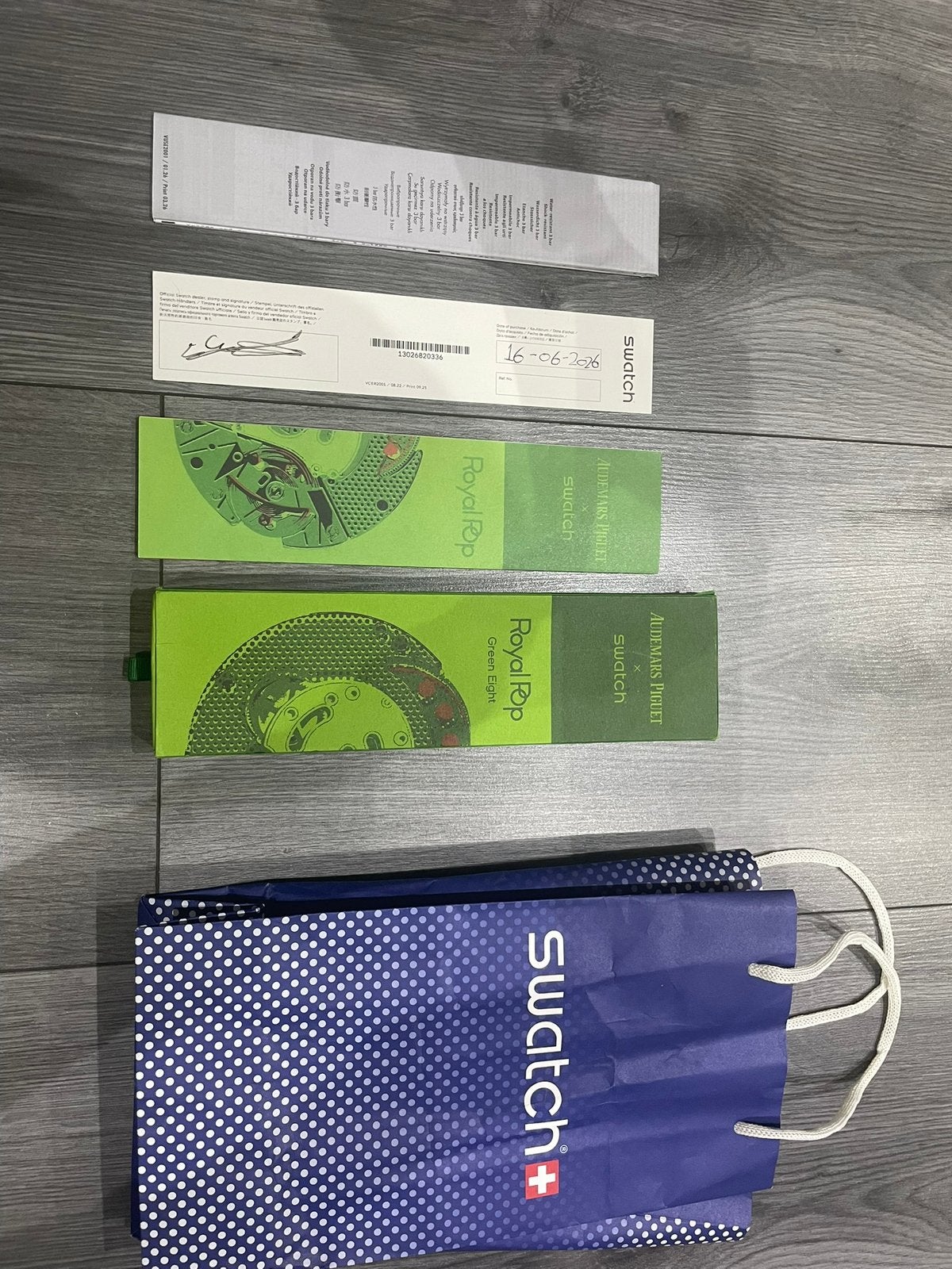 AP X Swatch, Ophalen of Verzenden, Zo goed als nieuw, Overige typen