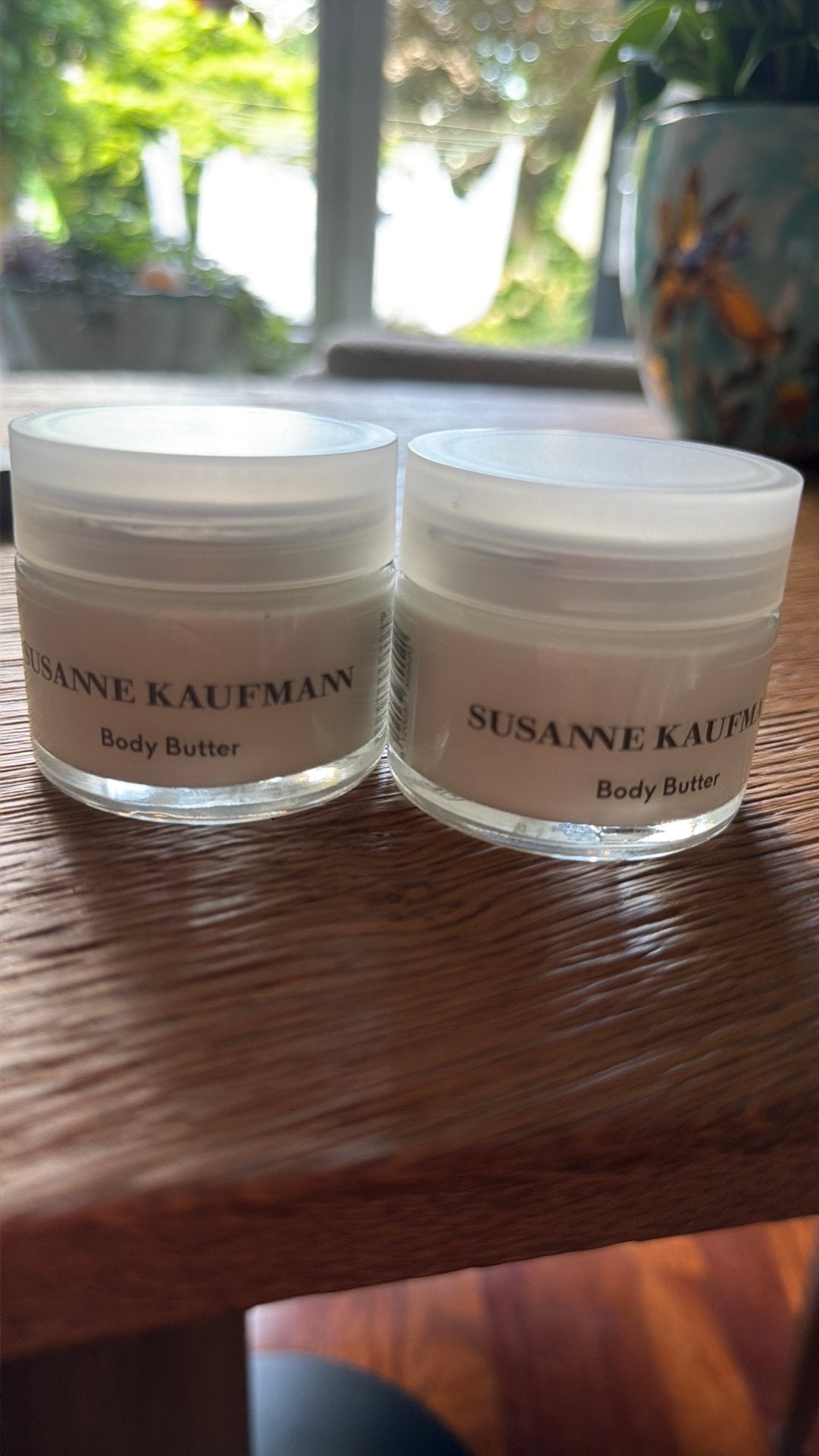2x Susanne Kaufmann body butter  Skins 50 ml., Verzenden, Nieuw, Gehele gezicht, Verzorging