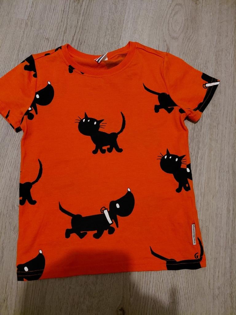 Hema/ Takkie koningsdag t-shirt maat 98, Ophalen of Verzenden, Shirt of Longsleeve