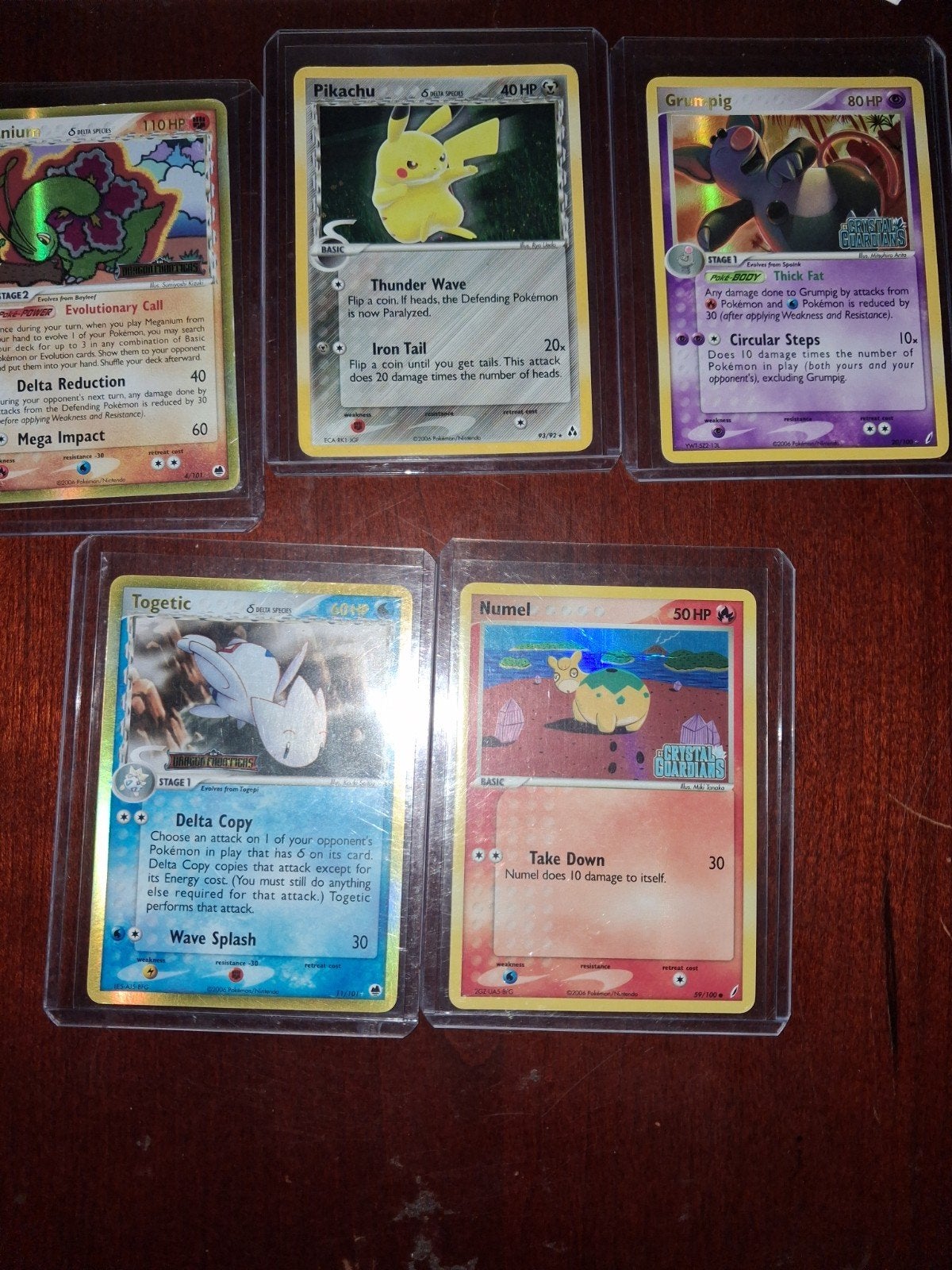 Pokémon Kaarten delta species stamped Collectie Pikachu, Ophalen of Verzenden, Zo goed als nieuw, Meerdere kaarten, Foil