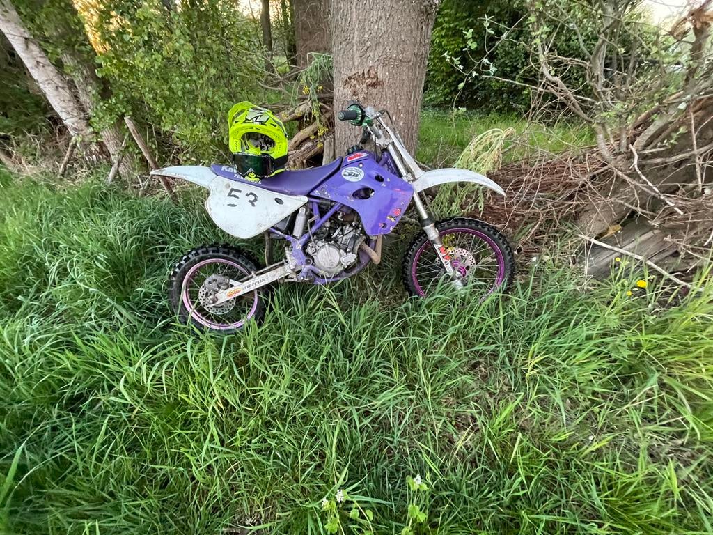 Kawasaki kx 60 met kx80 frame/ruilen kan, Ophalen, Zo goed als nieuw