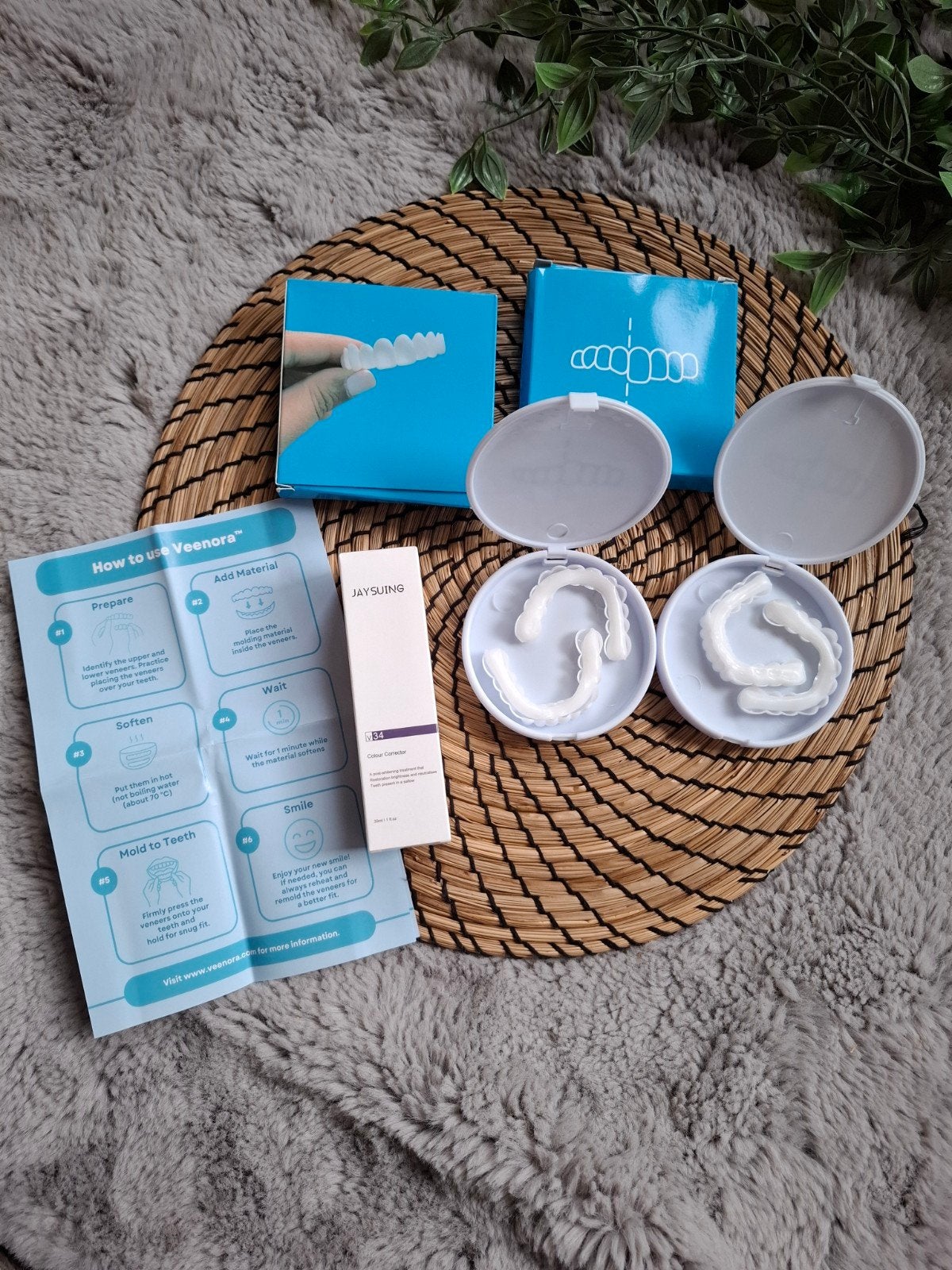 Jaysuing V34 Colour Corrector & Veenora tandenbleekset, Ophalen of Verzenden, Nieuw, Overige typen