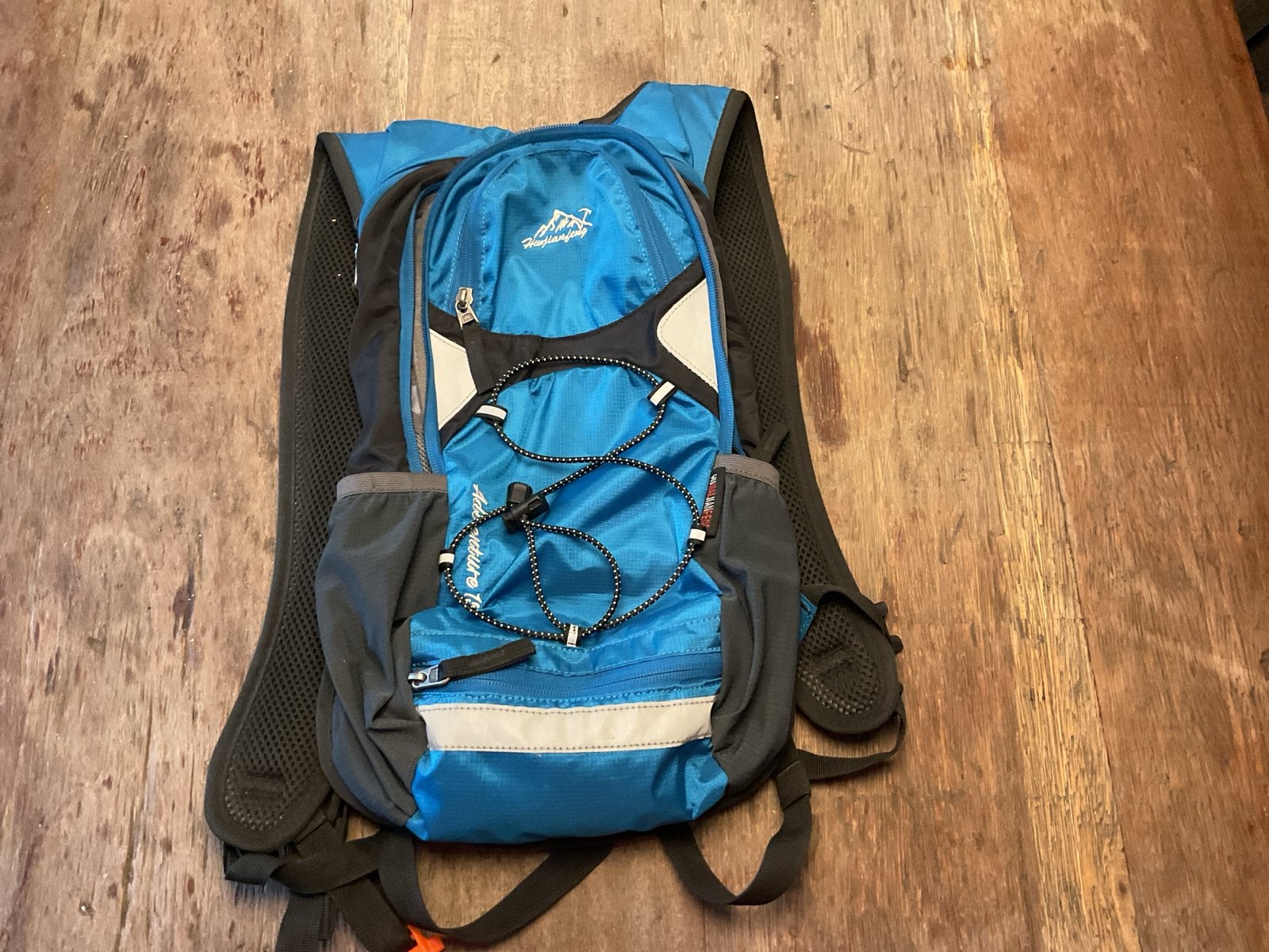 Compacte blauwe rugzak - Ideaal voor dagtochten, Gebruikt, 25 tot 40 cm, Ophalen of Verzenden, Trekking