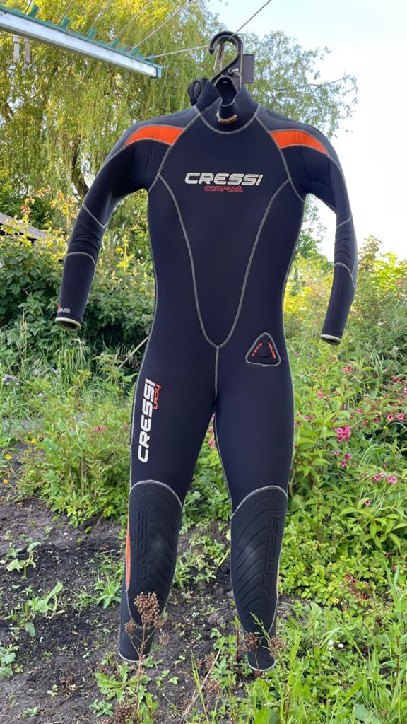 Duikpak CRESSI 7 mm dames maat S, Watersport en Boten, Duiken, Ophalen, Zo goed als nieuw, Duikpak