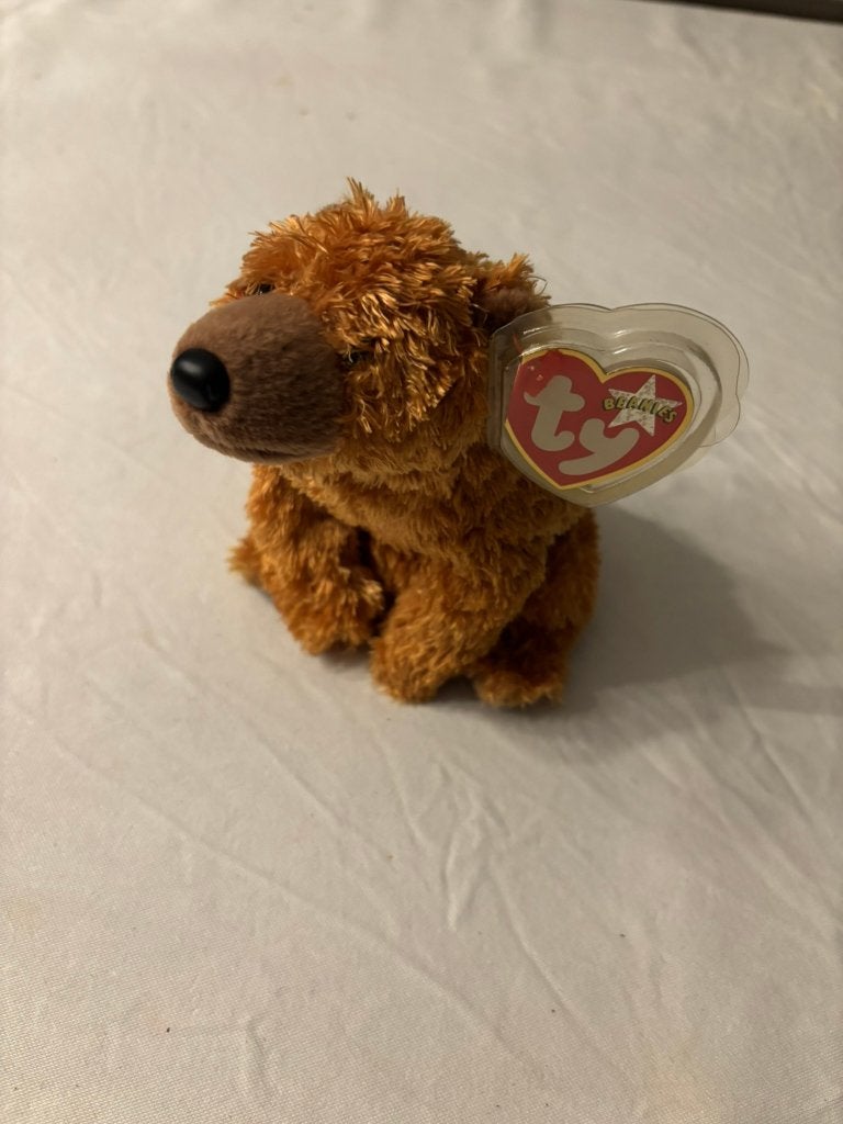 Ty beanie baby sequoia beer knuffel jaren 90 met tag!, Overige karakters, Beer, Ophalen of Verzenden, Zo goed als nieuw