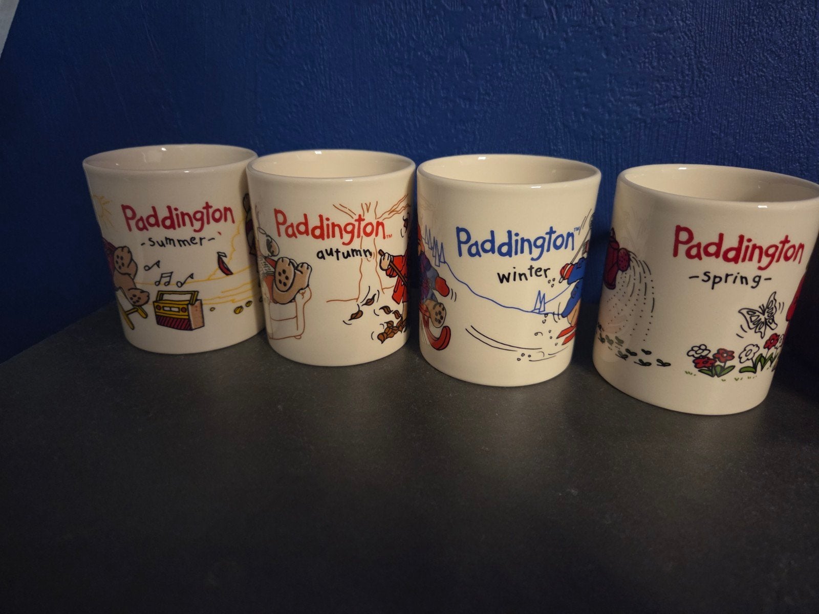 4 Paddington mokken - De vier seizoenen, Ophalen, Zo goed als nieuw