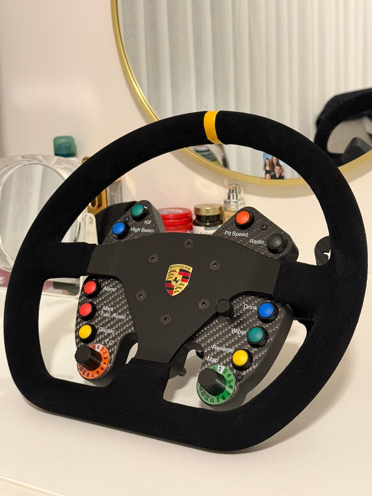 GRID ENGINEERING Porsche Cup sim wheel, Ophalen, Zo goed als nieuw
