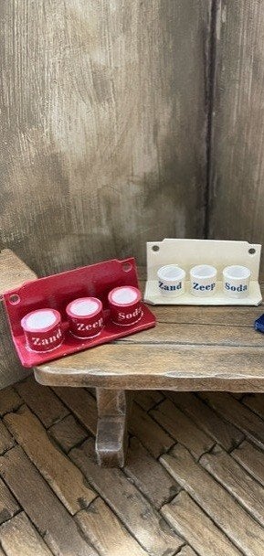 poppenhuis zand, zeep, soda rekjes, Ophalen of Verzenden, Nieuw, Poppenhuis