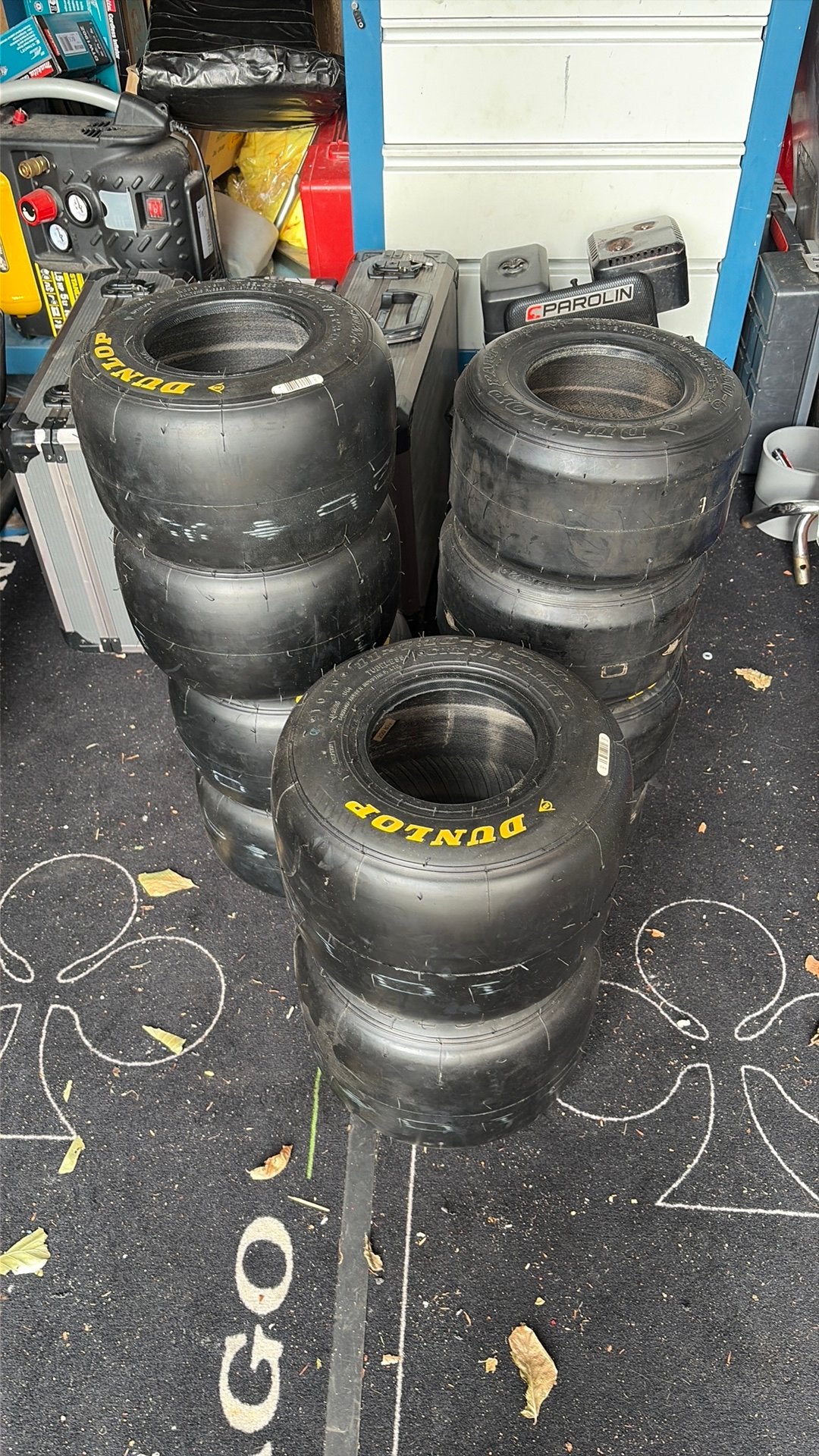 Nooit gebruikte Dunlop kartbanden, Ophalen of Verzenden, Zo goed als nieuw