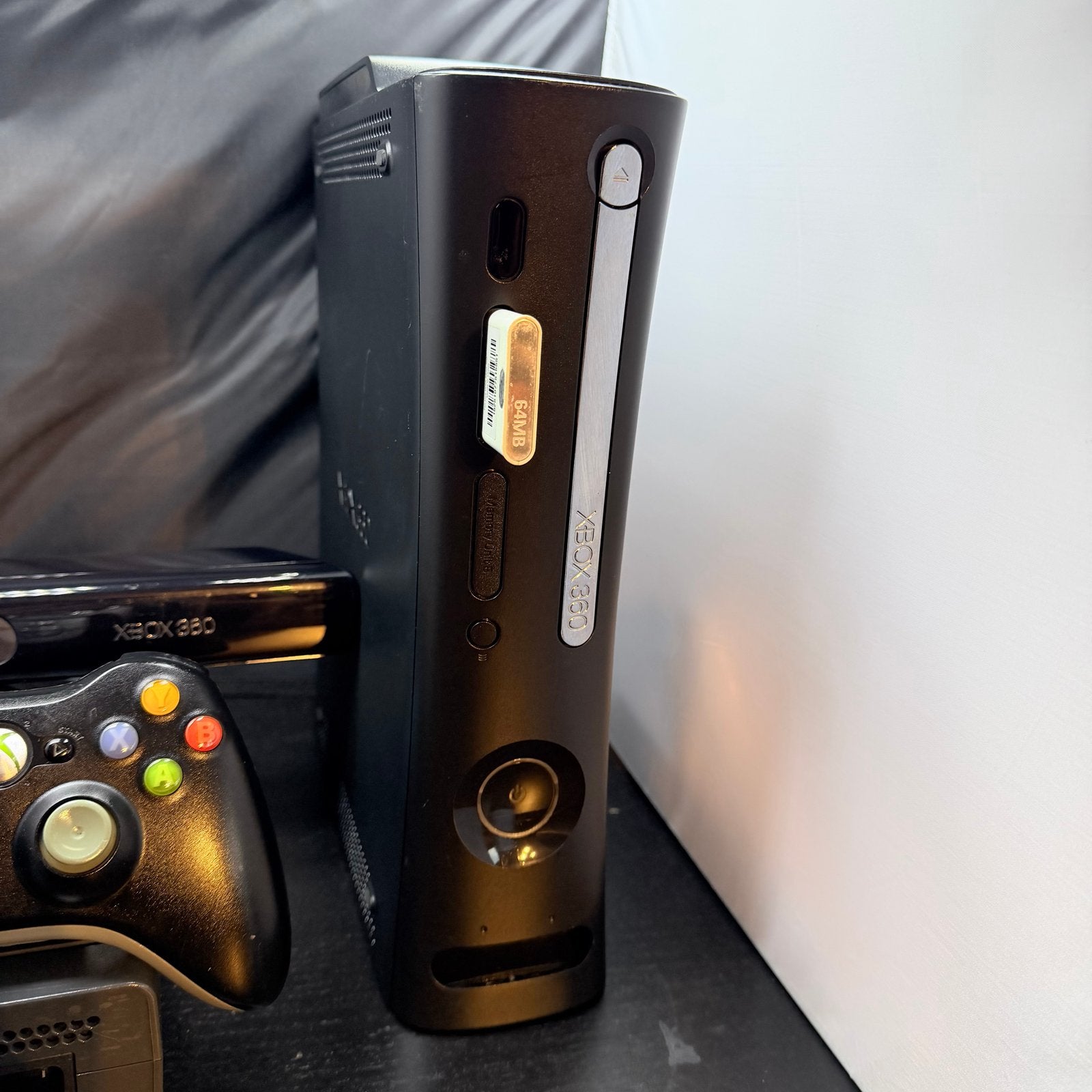 Xbox 360 Elite 120GB + Kinect + originele controller, Met kinect, 360 E, Ophalen of Verzenden, S