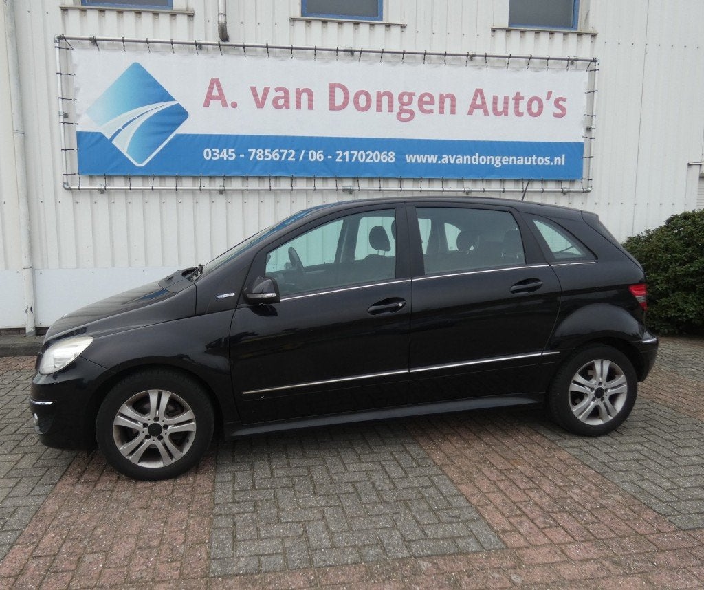 Mercedes-benz B-KLASSE 160 BLUE  BNS CL.,AIrco,Bltooth,Trhaa, Voorwielaandrijving, Euro 5, Zwart, Origineel Nederlands
