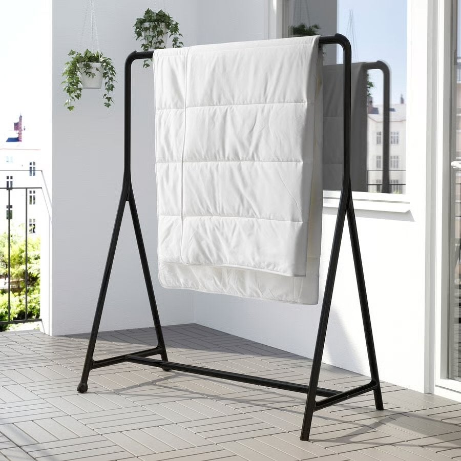 IKEA MULIG Kledingrek - Zwart, Ophalen, Gebruikt