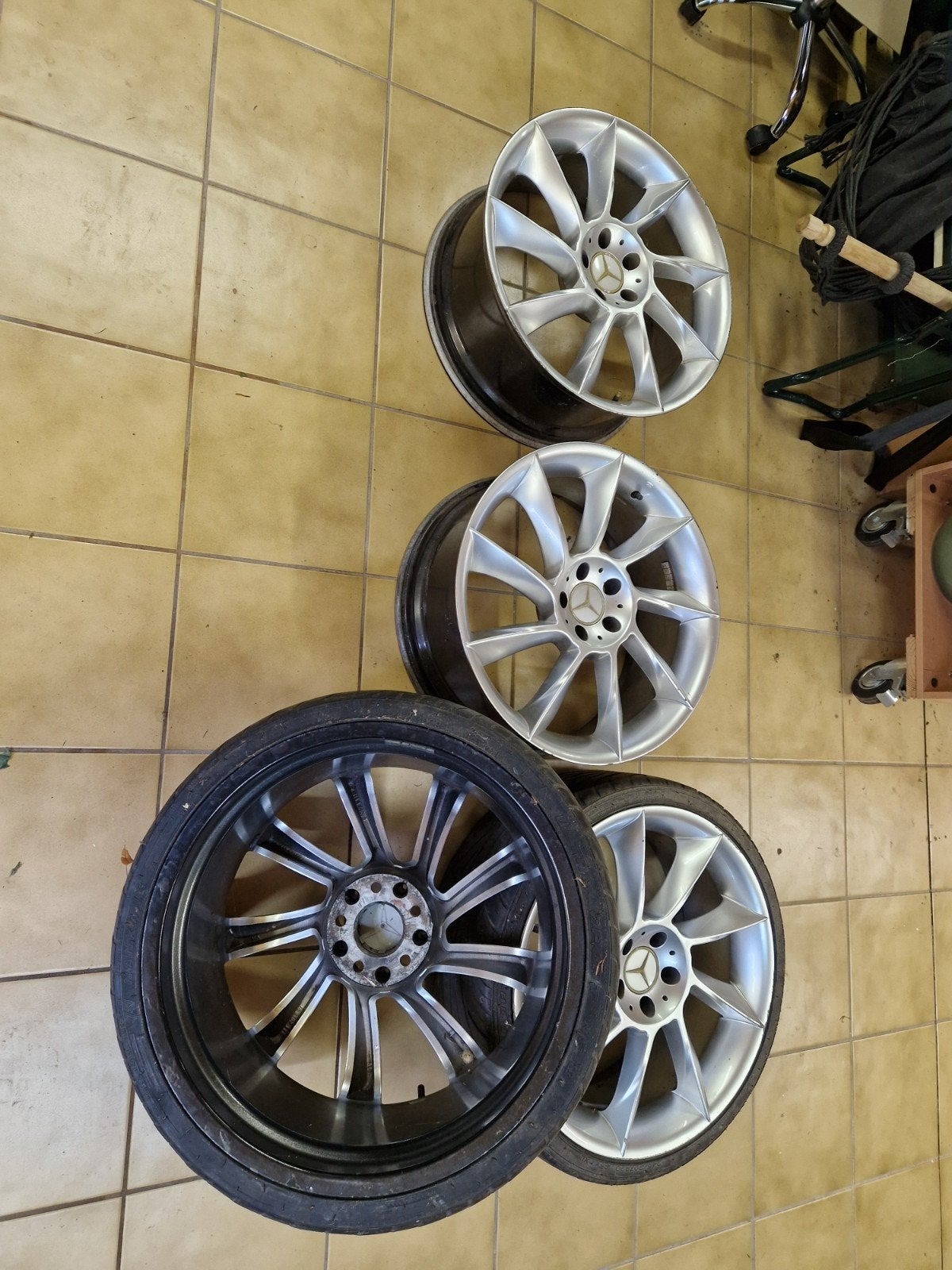 20 inch Mercedes Lorinser velgen, Ophalen, Velg(en), 20 inch, Zomerbanden
