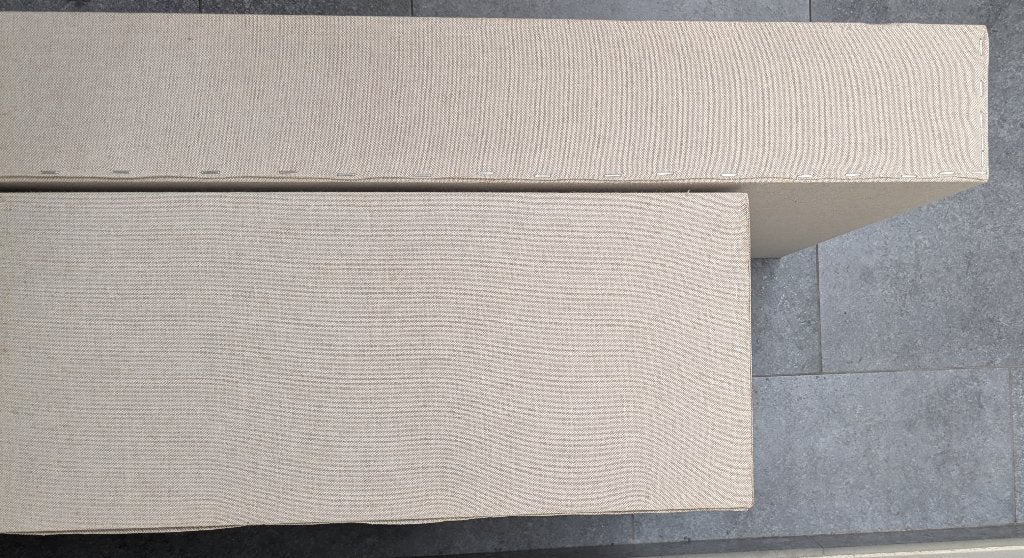 Akoestische Panelen Studio | High-Density Glaswol | 10&20cm, Ophalen, Gebruikt