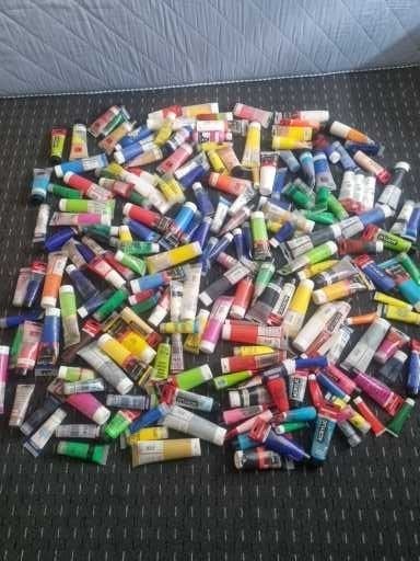 partij acrylverf 250 stuks, Ophalen