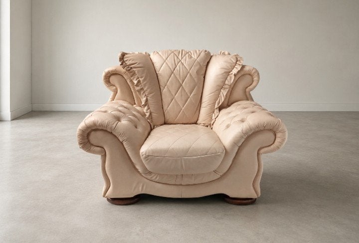 chique fauteuil - nette staat - nu €99,-, ., 125 cm of meer, Ophalen of Verzenden, Zo goed als nieuw