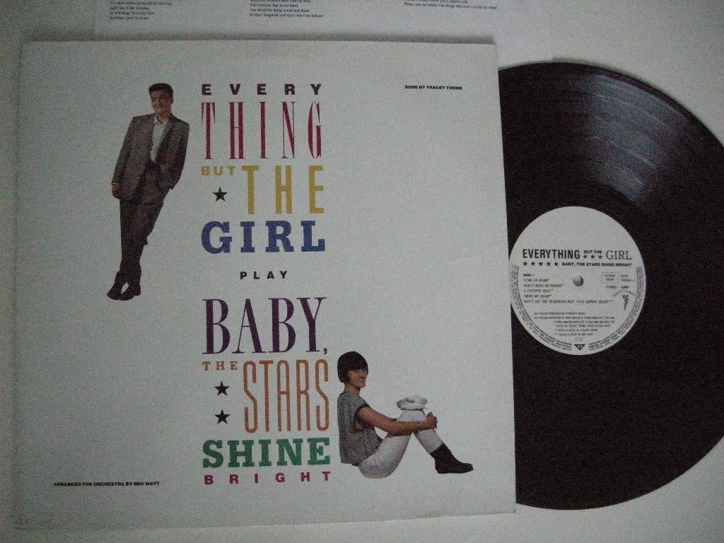 Everything But The Girl Baby The Stars Shine Bright -LP zgan, Ophalen, Zo goed als nieuw, 12 inch