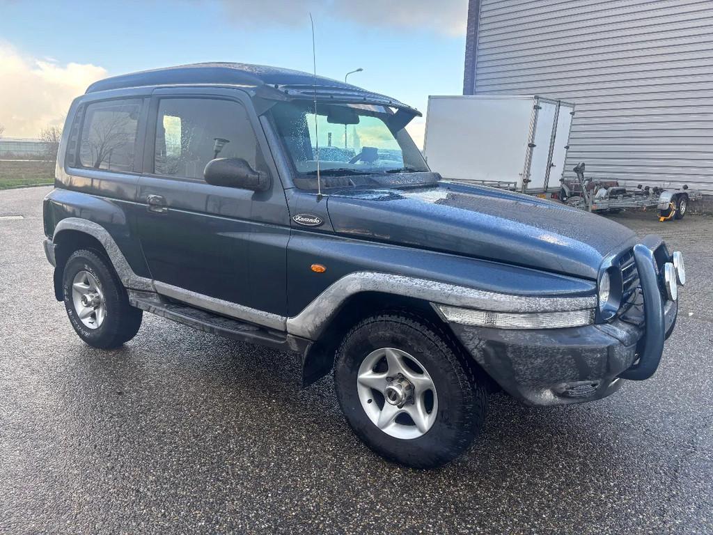 SsangYong Korando TD 2.9 HR 4x4 Airco Cruisecontrol Trekhaak, Gebruikt, Korando, Origineel Nederlands, Bedrijf