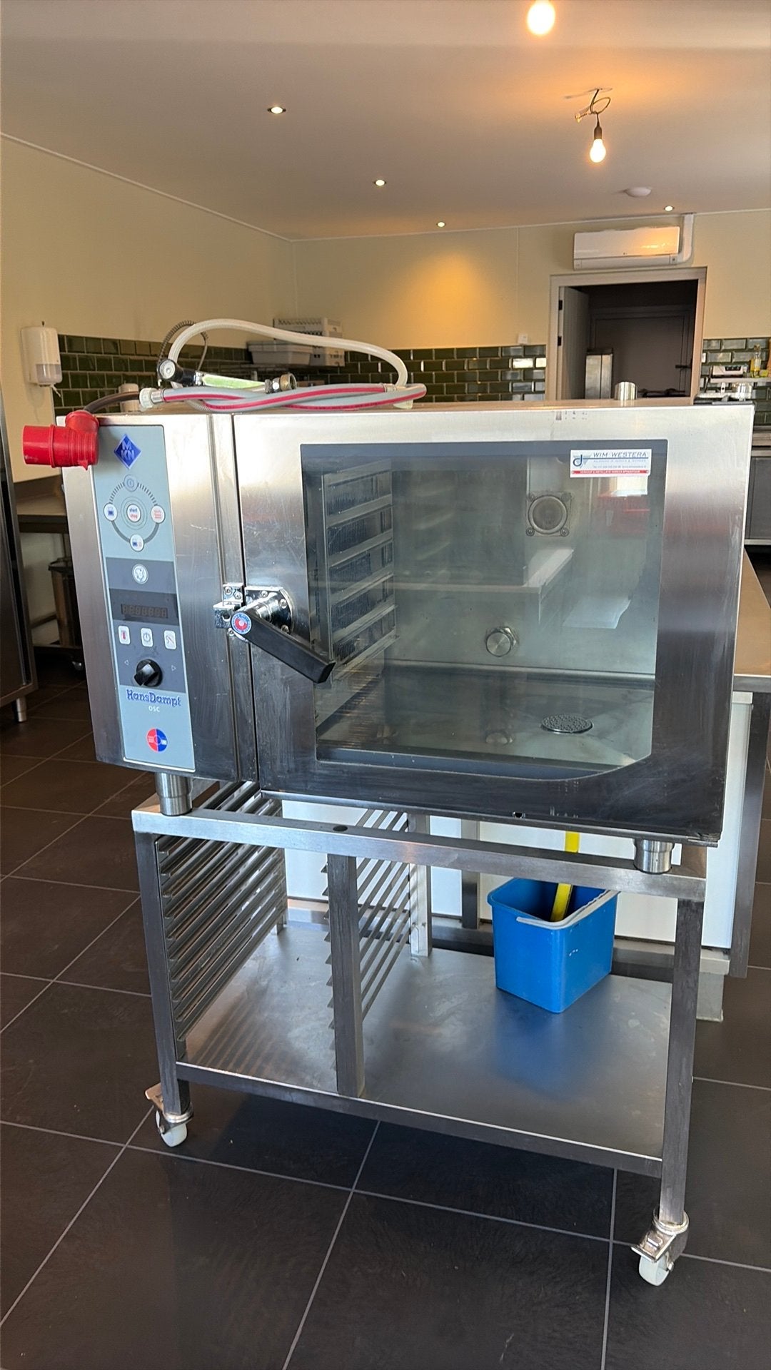 MKN steamer 6laags 400v, Ophalen, Ovens, Magnetrons en Steamers
