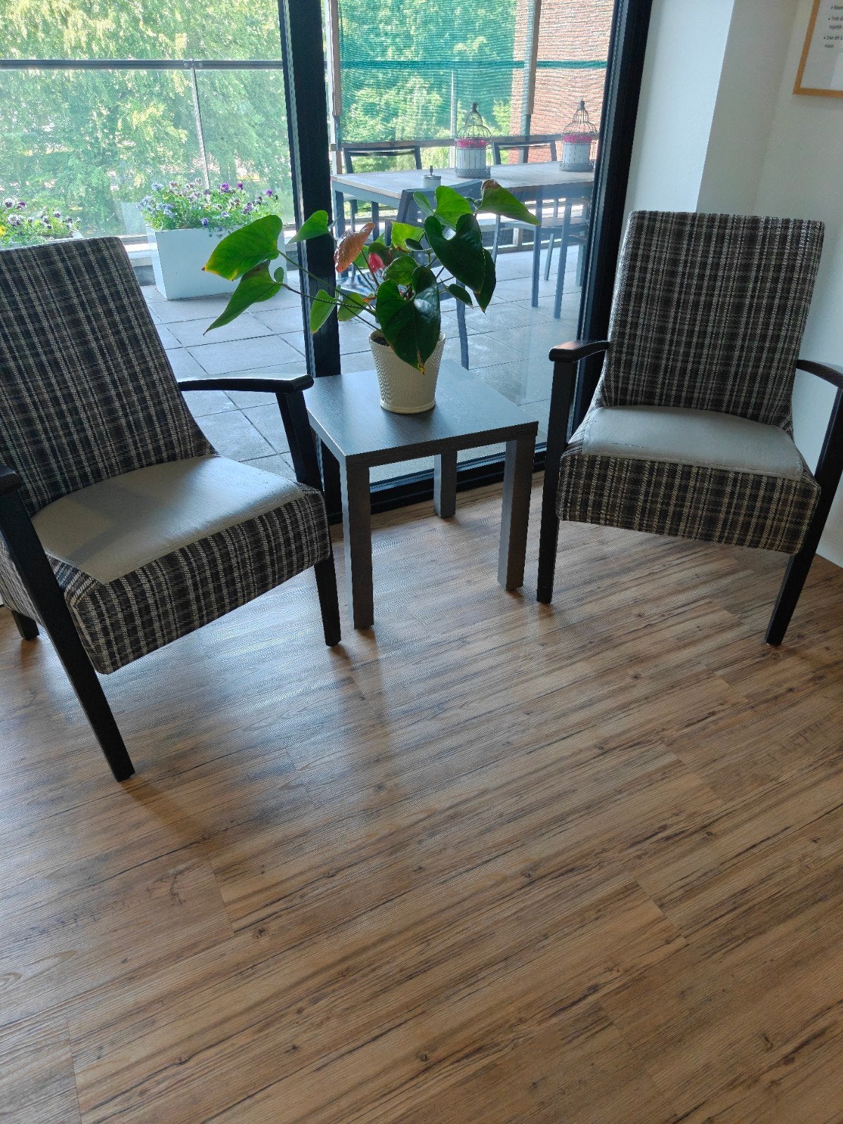 Leuk setje fauteuils  met tafeltje, Huis en Inrichting, Ophalen, Zo goed als nieuw, Minder dan 75 cm, Minder dan 50 cm