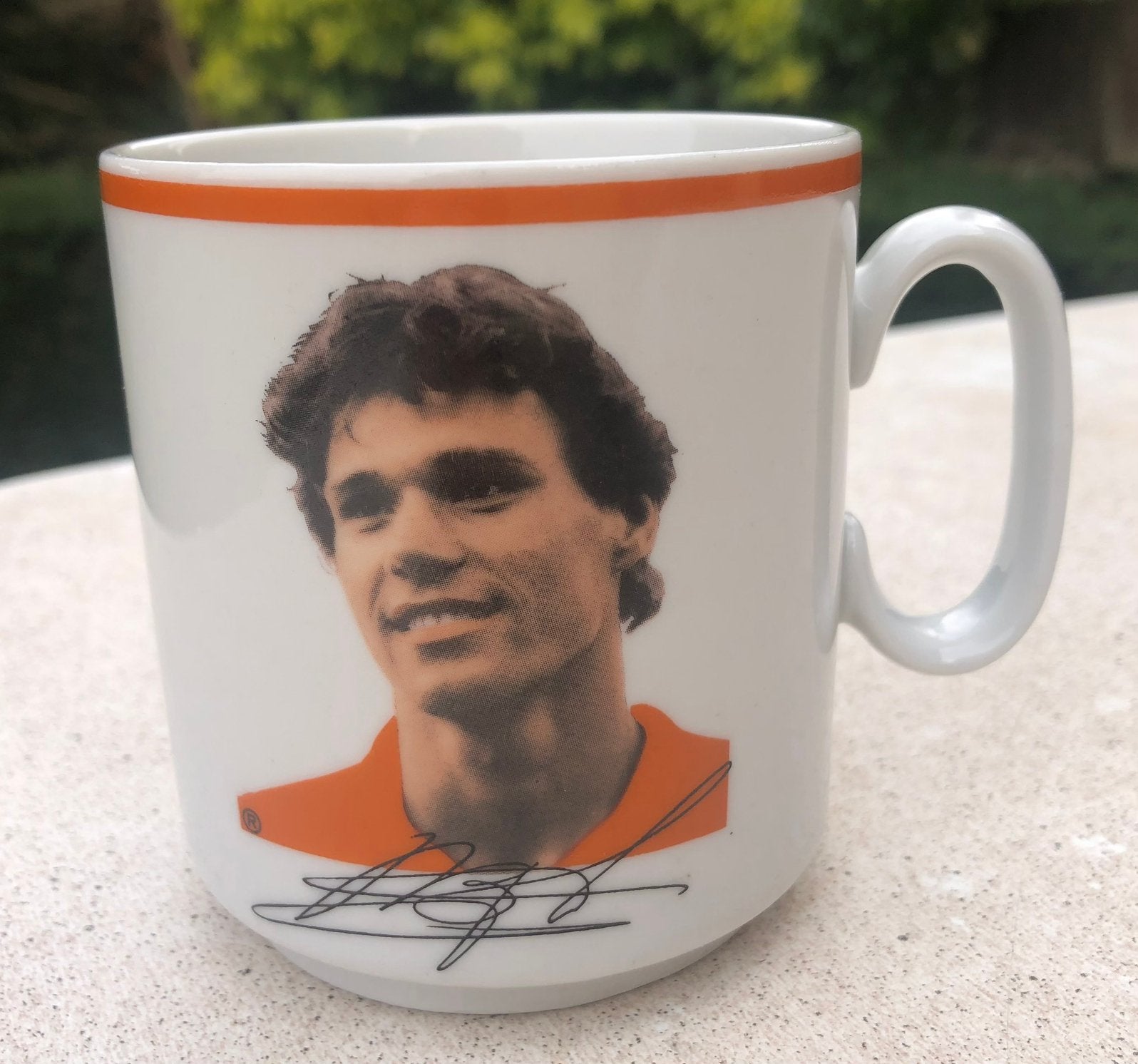 Mok Marco van Basten Oranje Ajax AC Milan Milaan, Verzamelen, Ophalen of Verzenden, Zo goed als nieuw, Ajax, Overige typen