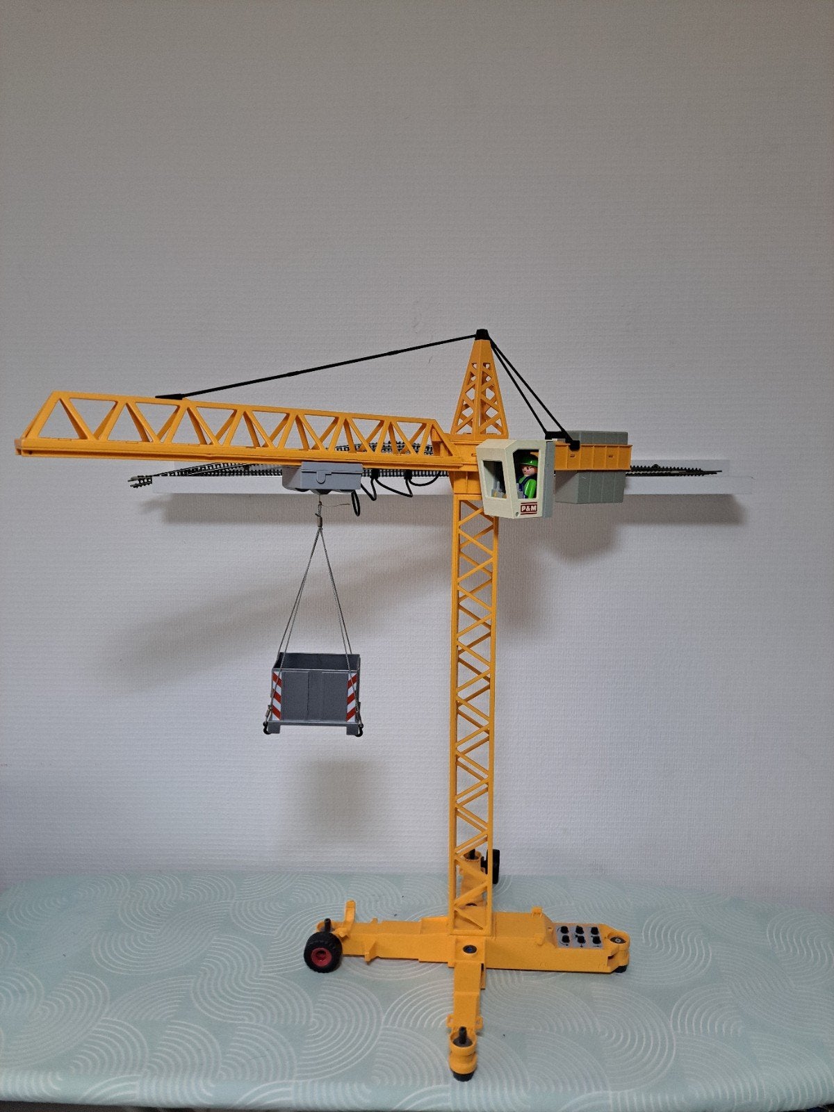 Playmobil 3262 Elektrische Hijskraan, Ophalen, Gebruikt, Bouwen