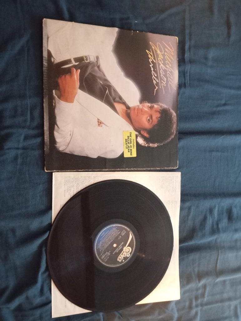 Michael Jackson Thriller vynil, Cd's en Dvd's, Vinyl | Pop, LP, Gebruikt, Pop, Ophalen of Verzenden