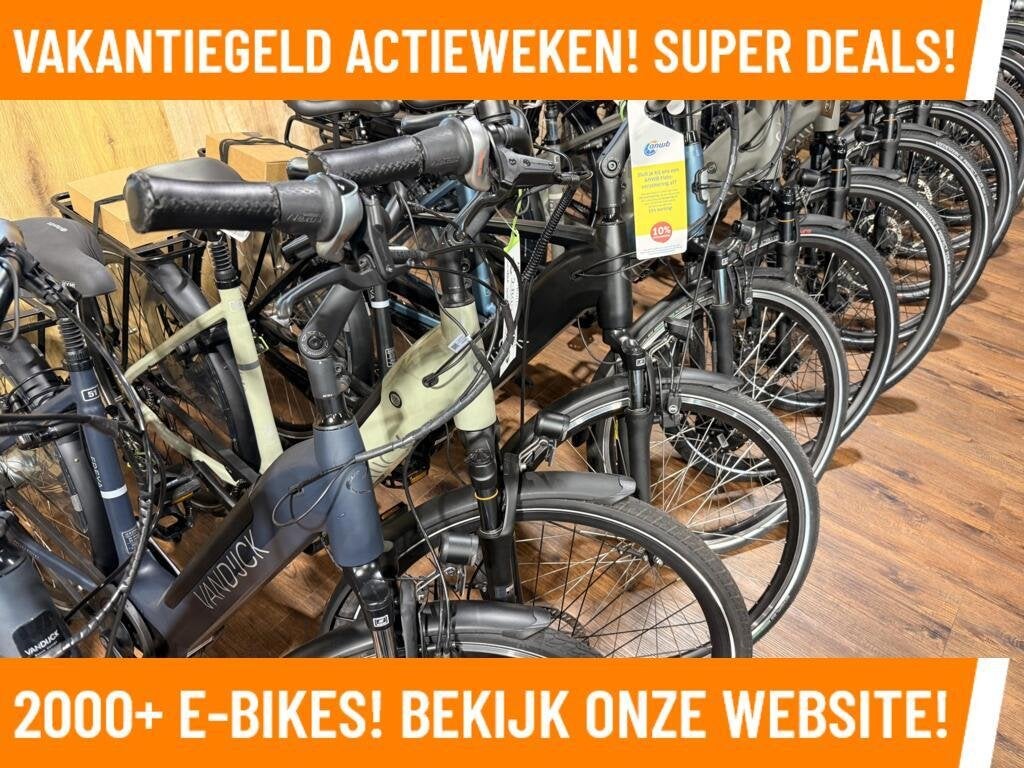 Van Dijck Leto MEGA DEALS Bafang Motor MAGAZIJN OPRUIMING!, Overige merken, Ophalen of Verzenden, 51 tot 55 cm, 50 km per accu of meer
