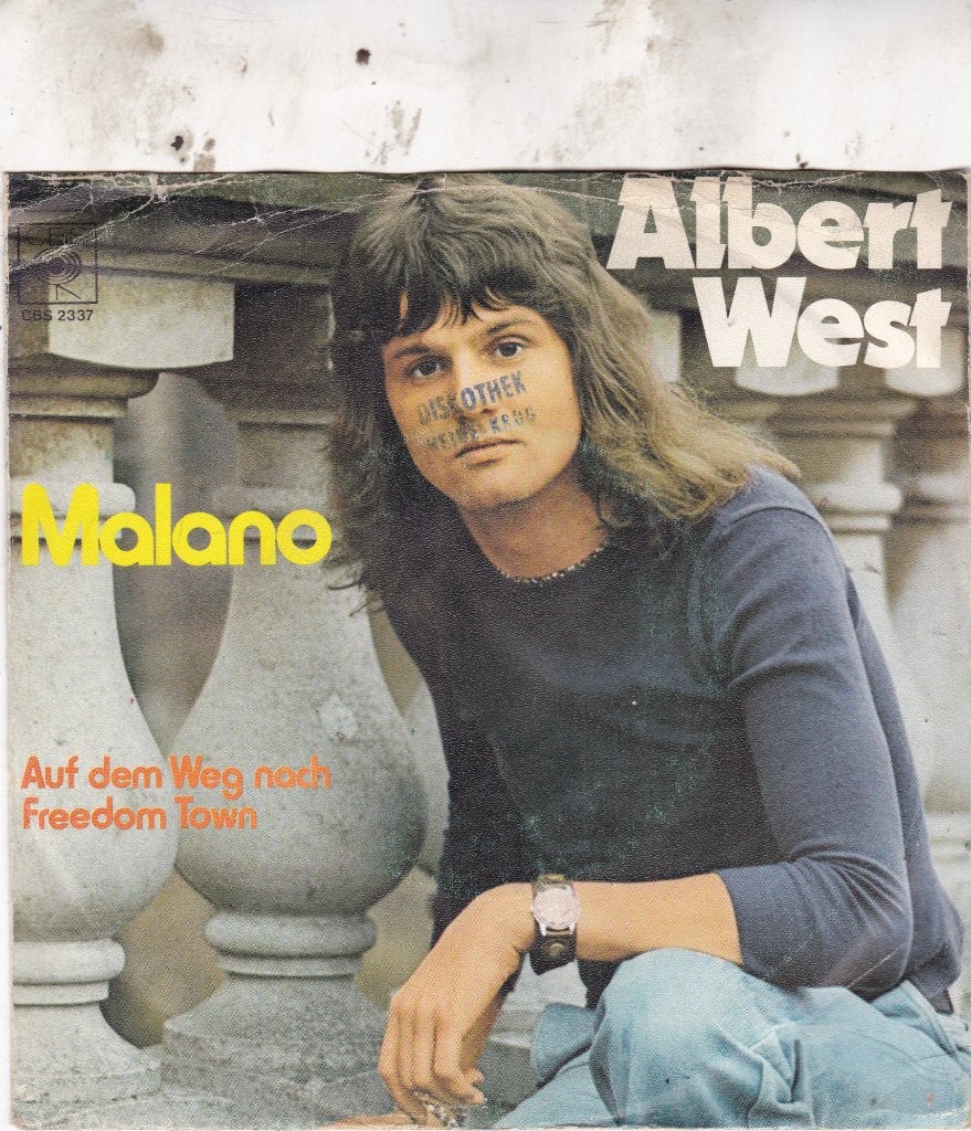 Albert West ( 1974 ) Duitstalig, Cd's en Dvd's, Ophalen of Verzenden, Gebruikt, 7 inch, Pop